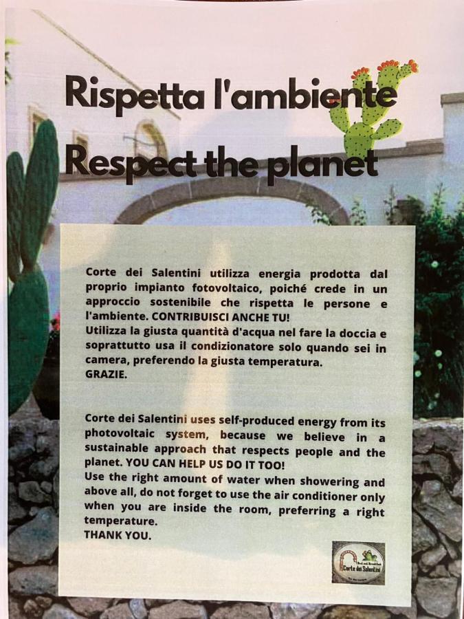 Corte Dei Salentini Carpignano Salentino Exteriér fotografie